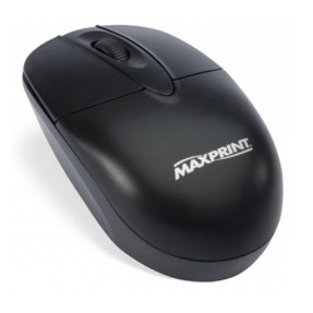 Mouse Óptico USB 60607-1 - Maxprint