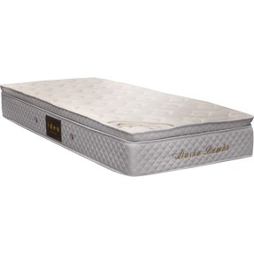 Colchão Solteiro Molas Ensacadas/Pocket Espuma Herval D33 Alaska Bambu 88 x 25 x 188 cm
