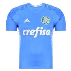 Camisa Goleiro infantil Palmeiras I 2016 sem Número Adidas