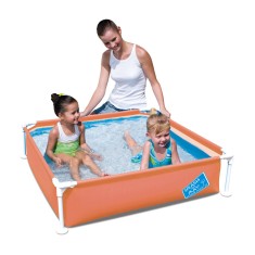 Piscina de Armação 409 l Quadrada Bestway Frame Pool 56217