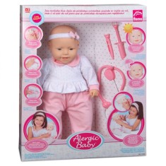 Boneca Alergic Baby Roma Brinquedos