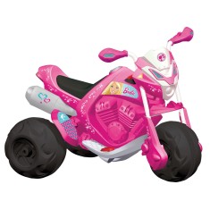 Mini Moto Elétrica Barbie Moto Trail - Bandeirante