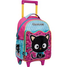 Mochila com Rodinhas Escolar Tilibra Chococat Luxo G 148474