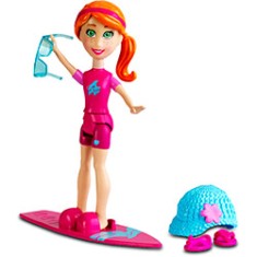 Boneca Polly Prancha de Surf Mattel