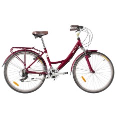 Bicicleta Blitz 21 Marchas Aro 26 Suspensão Dianteira Freio V-Brake Comfort Feminina