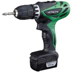 Furadeira/Parafusadeira Madeira Metal Funciona à Bateria 11 V - Hitachi DS10DFL
