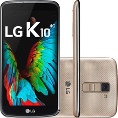 Smartphone LG K10 16GB K430DSF 13,0 MP 2 Chips Android 6.0 (Marshmallow) 3G 4G Wi-Fi