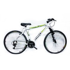 Bicicleta Rino 21 Marchas Aro 26 Suspensão Dianteira Freio V-Brake Atacama 2.0