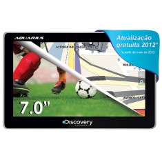 GPS Automotivo Aquarius Discovery Channel MTC3203 7,0 " TV Digital Câmera de Ré