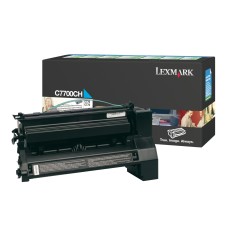 Toner Ciano Lexmark C7700CH