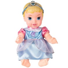 Boneca Princesas Disney Princesa de Vinil Baby Cinderela Mimo