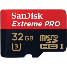 Cartão de Memória Micro SDHC com Adaptador SanDisk Extreme Pro 32 GB SDSDQXP-032G