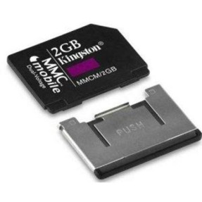 Cartão de Memória MMC Kingston 2 GB MMCM/2GB