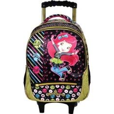 Mochila com Rodinhas Escolar Xeryus Moranguinho Life, Joy and Fun 14 5661