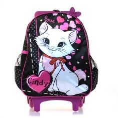 Mochila com Rodinhas Escolar Luxcel Cindy IC31054CD