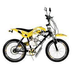 Bicicleta a Gasolina Track & Bikes Aro 20 Suspensão Dianteira Freio V-Brake TKX-200