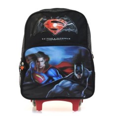 Mochila com Rodinhas Escolar Luxcel Batman vs Superman IC31442SB