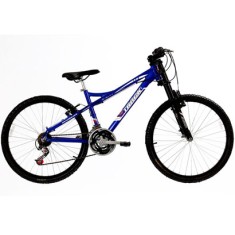 Bicicleta Mountain Bike Track & Bikes 21 Marchas Aro 26 Suspensão Dianteira Freio V-Brake TK Free 6.0