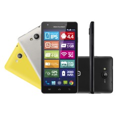 Smartphone Multilaser MS6 Colors P3312 8GB 8,0 MP 2 Chips Android 4.4 (Kit Kat) 3G Wi-Fi