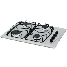 Cooktop Fischer 4 Bocas Acendimento Superautomático Acabamento Inox 47209548