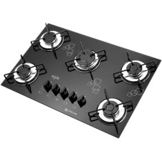 Cooktop Atlas 5 Bocas Acendimento Superautomático Agile