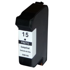 Cartucho Preto Compatível C6615NL