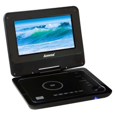 DVD Player Portátil Tela 7" AMD 1100 Amvox