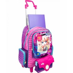 Mochila com Rodinhas Escolar Sestini Polly Pocket 17 Litros Polly 16Z G 64080