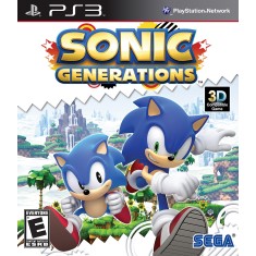 Jogo Sonic Generations PlayStation 3 Sega