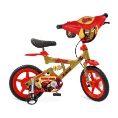 Bicicleta Bandeirante Homem de Ferro Aro 12 Suspensão no quadro X-Bike