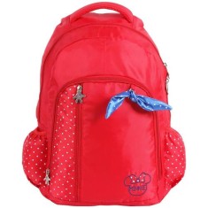 Mochila Escolar Dermiwil Minnie Vintage Laço 60139