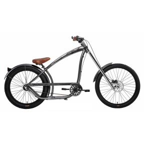 Bicicleta Chopper Nirve 3 Marchas Aro 26 Freio a Disco Cannibal