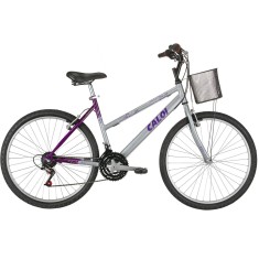 Bicicleta Caloi 21 Marchas Aro 26 Freio V-Brake Ventura