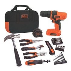 Kit Parafusadeira 3/8 Black&Decker - LDX172PK