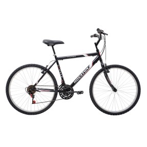 Bicicleta Houston 18 Marchas Aro 26 Freio V-Brake Foxer Hammer
