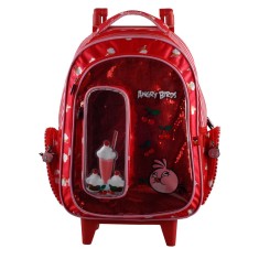 Mochila com Rodinhas Escolar Santino Angry Birds M ABC503003