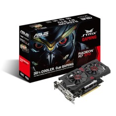 Placa de Video ATI Radeon R7 370 4 GB GDDR5 256 Bits Asus STRIX-R7370-DC2OC-4GD5-GAMING