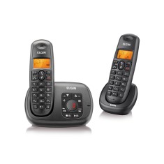 Telefone sem Fio Elgin com 1 Ramal Secretaria Eletrônica TSF 702SE