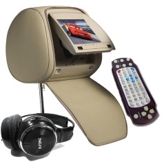 Encosto de Cabeça com DVD Xtune