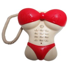 Telefone com Fio South Sunny SuperModel Mulher de Biquini AR5055
