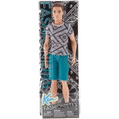 Boneca Barbie Fashionistas Ken BCN42/CFG20 Mattel