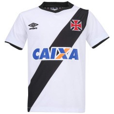 Camisa Torcedor Infantil Vasco II 2014 com número Umbro