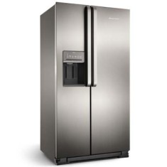 Geladeira Brastemp Ative! Frost Free Side by Side 560 Litros Inox BRS62CR