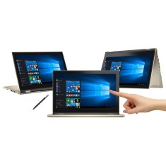 Notebook Conversível Dell Inspiron 7000 Intel Core i7 6500U 6ª Geração 8GB de RAM HD 500 GB Híbrido SSD 8 GB 13,3" Touchscreen Windows 10 I13-7359-A40G