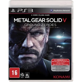 Jogo Metal Gear Solid V: Ground Zeroes PlayStation 3 Konami