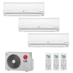 Ar Condicionado Multi Split LG Art Cool 21000 BTUs Inverter Controle Remoto Quente/Frio A3UW21GFAO / AMNW09GEBAO