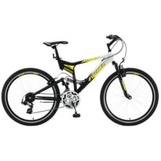Bicicleta Mountain Bike Fischer 21 Marchas Aro 26 Suspensão Full Suspension Freio V-Brake Altary