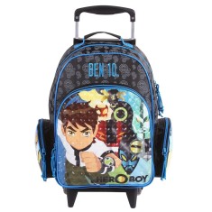 Mochila com Rodinhas Escolar DMW Ben 10 G 60038