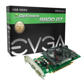 Placa de Video NVIDIA GeForce 9800 GT 1 GB DDR3 256 Bits EVGA 01G-P3-N988-TR
