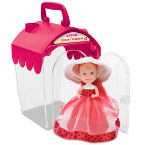 Boneca Cupcake Morango Estrela